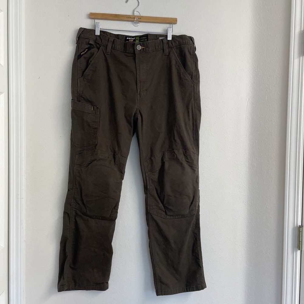 Ariat Rebar M5 Knee Guardian Work Pant D3O Mens 38x30(TAG) Wren 10045374 Utility